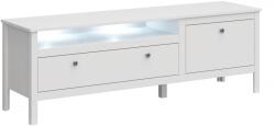 Mobikon Comoda TV DTD alb Olje 160x42x54.5 cm (0000352408) Comoda