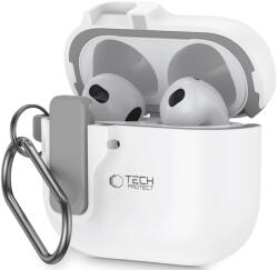 Tech-protect SLIM HOOK APPLE AIRPODS 4 alb (5906302371662)
