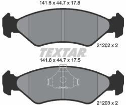 TEXTAR 2120203 Set placute frana, frana disc