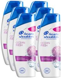 Head & Shoulders Head&Shoulders Ocean Fresh, sampon anti-matreata, 6 x 200 ml (38358)