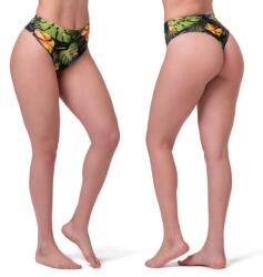 NEBBIA - Magas derekú brazil bikini alsó 555 (Tr. Jungle Green) (S) - NEBBIA