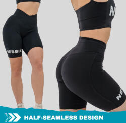 NEBBIA - Magas derekú biciklis nadrág SNATCHED 614 (black) (L) - NEBBIA