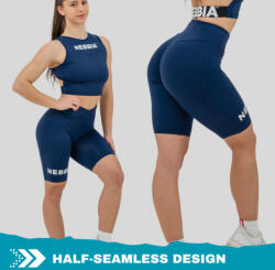 NEBBIA - Magas derekú biciklis nadrág SNATCHED 614 (dark blue) (L) - NEBBIA