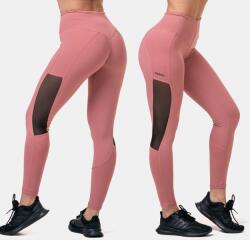 NEBBIA - MESH high waist leggings 573 (old rose) (L) - NEBBIA