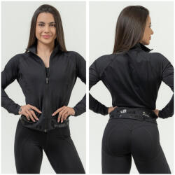 NEBBIA - Női fitness felső 833 (black) (XS) - NEBBIA