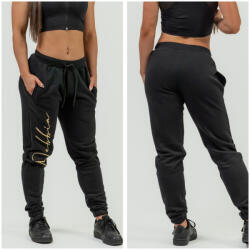 NEBBIA - Női melegítőalsó 846 (black-gold) (M) - NEBBIA