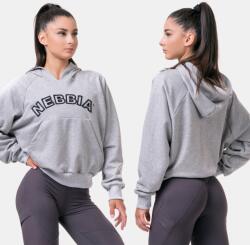 NEBBIA - Kapucnis felső Iconic HERO 581 (light grey) (XS) - NEBBIA