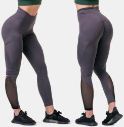 NEBBIA - Magas derekú fitness leggings Fit and Smart 572 (marron) (XS) - NEBBIA