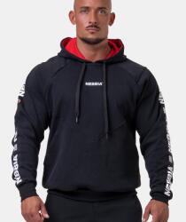 NEBBIA - Férfi kapucnis pulóver Unlock the CHAMPION 194 (black) (M) - NEBBIA