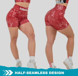 NEBBIA - Magas derekú rövidnadrág HAMMIES 615 (red) (XS) - NEBBIA