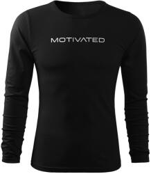 MOTIVATED - Fekete hosszú ujjú felső MOTIVATED 364 (L) - MOTIVATED