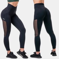 NEBBIA - High waist MESH leggings 573 (black) (S) - NEBBIA