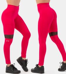 NEBBIA - Pink fitness leggings SPORTY 404 (pink) (L) - NEBBIA