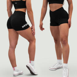 NEBBIA - GYM HERO magas derekú short 582 (black) (L) - NEBBIA