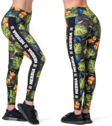 NEBBIA - High-Waist leggings PERFORMANCE 567 (Jungle Green) (S) - NEBBIA