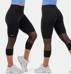 NEBBIA - Capri fitness leggings 406 (black) (XS) - NEBBIA