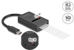 Delock M. 2 NVMe PCIe vagy SATA SSD kombinált átalakító USB Type-C 10 Gbps-vel (64198)