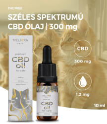 Meliora 3% CBD olaj macskáknak | 300 mg | 10 ml - cbdolaj