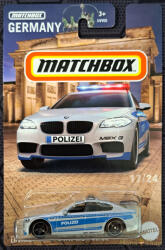 Mattel Matchbox - BMW M5 rendőrautó (HVV38)