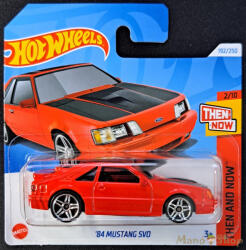 Mattel Hot Wheels - Then and Now - 84 Ford Mustang SVO (HTC66)