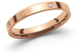 Daniel Wellington Eredeti bronz gyűrű kristályokkal Classic DW004002 52 mm