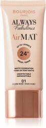 Bourjois Air Mat machiaj cu efect matifiant culoare 01 Rose Ivory 30 ml