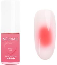 NEONAIL Baby Boomer Airbrush pudră colorată pentru unghii culoare Neon Red 5 g