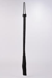  28" Kid Leather 9 Tails Flogger Black - jokerjoy