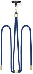 Tech-protect C2s Rope Crossbody Strap Sötétkék/arany