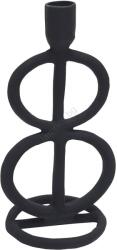 EGLO 422022 - Свещник NUMAZU 23x15, 5 см черен (EG422022)