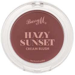 Barry M Hazy Sunset Cream Blush krémes pirosító 6 g árnyék Evening Daze