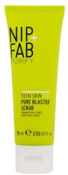 Nip + Fab Purify Teen Skin Fix Pore Blaster Scrub arcradír problémás bőrre 75 ml nőknek
