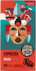 Mantaro Espresso Rosso őrölt pörkölt kávé alumínium kapszulában 10 db 52 g