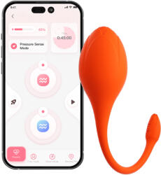 HoneyPlayBox Lili App-Controlled Egg Vibrator Orange
