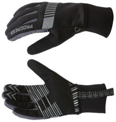 Progress R SNOWSPORT GLOVES 37RV kesztyű Kesztyűe: L / fekete/szürke