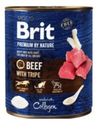  Brit Premium by Nature Adult Carne de vită cu tripi cu conservă - 12×400 g