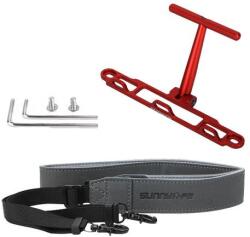 SUNNYLiFE Mount with strap Sunnylife for DJI RC / RC 2 controller (red) ZJ764-R (ZJ764-R)
