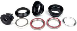 Kenli City 1 1/8 colos (28, 6 mm) külső csészés A-head kormánycsapágy, ipari csapágyas, alu csészés, fekete
