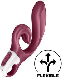 Satisfyer Vibrator Love Me, 12 Moduri Vibratii, USB, Silicon, Rosu, 22 cm Vibrator
