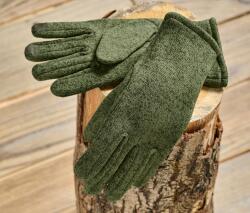 Tchibo Kötött polárkesztyű, khaki Melírozott khaki 9, 5