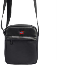 Nordee S110 fekete férfi oldaltáska, válltáska 16 x 19 x 6.5 cm (42955)