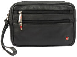 Albatross HP103 fekete férfi bőr autós táska 23 x 15 x 7 cm (37756)
