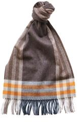 Joshua Ellis Cashmere Blend Scarf - Grey Or