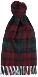 Joshua Ellis Classic Brushed Cashmere Scarf - Lindsey Tartan Green