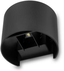 Lumileds LED kerti fali lámpa 2x3W 4000K felfelé és lefelé állítható fekete PINUS LUMILED (LUMOGR0572)