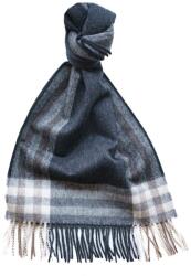Joshua Ellis Cashmere Blend Scarf - Grey
