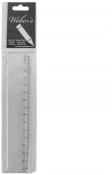WEBER'S Vonalzó WEBER`S 15 cm egyesével csomagolt (39RU15B) - fotoland