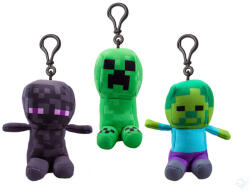 REGIO JÁTÉK Minecraft plüss kulcstartó 13 cm figurával, 3 féle (86925)