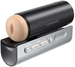 Lovense Solace Pro - okos, fel-le mozgó maszturbátor (fekete) - shop