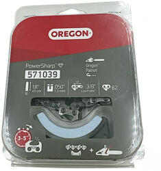 Oregon ® PowerSharp lánc élezőkővel (3/8" - 1, 3 mm - 62 szem, OEM: 571039) CS1500 elektromos láncfűrészhez